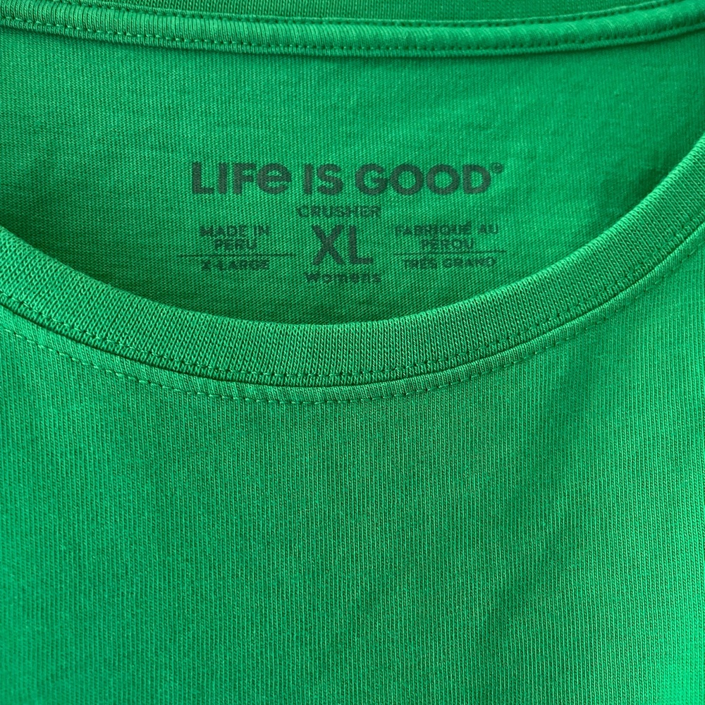 A Life Is Good Bundle.  2 plain T-shirts for 20.00 for both. - Picture 2 of 4